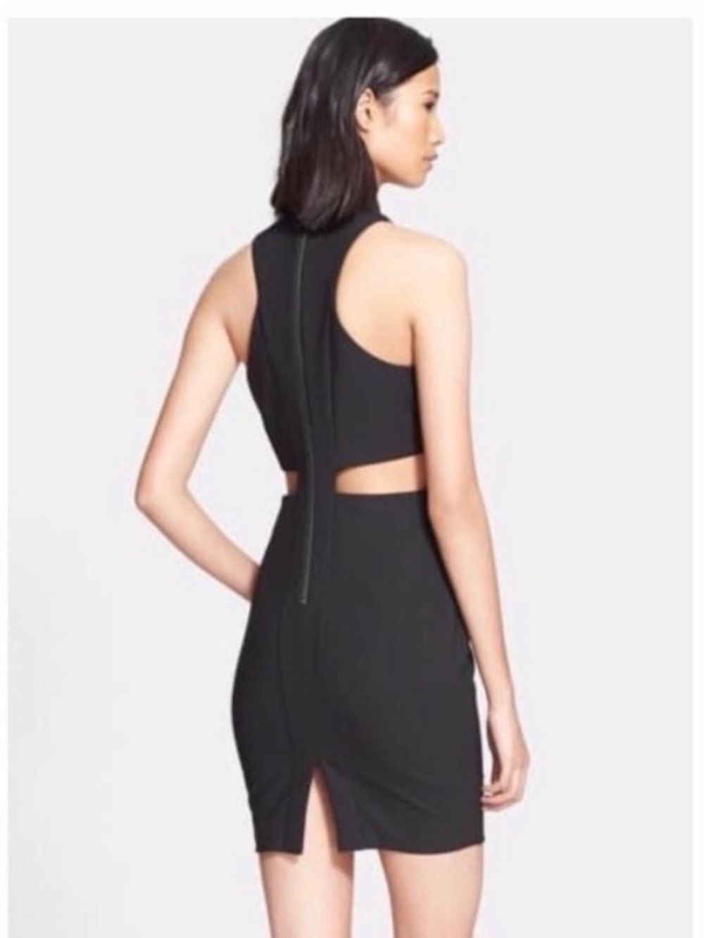Elizabeth and James Shaelene Black Mini Dress